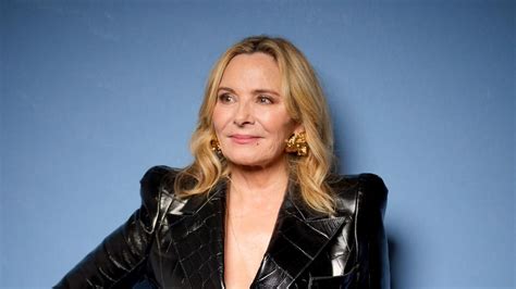 kim cattrall hot|Kim Cattrall, 67, Looks So Toned in New SKIMS Campaign